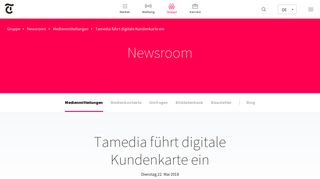 
                            9. Newsroom - Tamedia