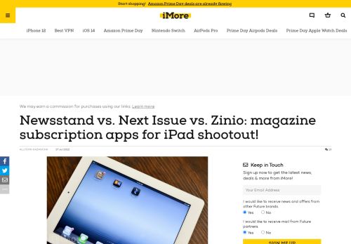 
                            8. Newsstand vs. Next Issue vs. Zinio: magazine subscription apps for ...