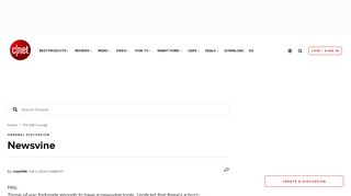 
                            7. Newsvine - Forums - CNET