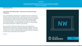 
                            4. Newswires - Deutsche - Dow Jones