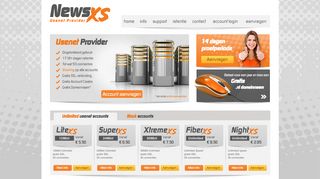 
                            3. NewsXS - Usenet provider - 1080+ dagen retentie - gratis ssl en ...
