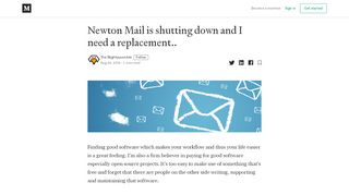 
                            12. Newton Mail is shutting down and I need a replacement.. - Medium