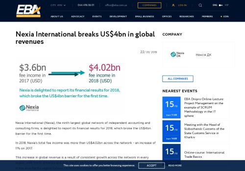 
                            9. Nexia International breaks US$4bn in global revenues - European ...