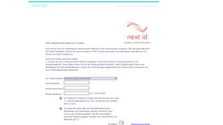 
                            7. NEXNET:Verbindungsübersicht - service-nexnet