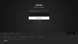 
                            4. Nexon Account | Reset your password