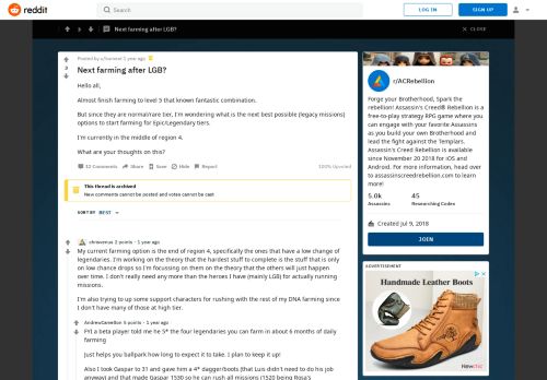 
                            12. Next farming after LGB? : ACRebellion - Reddit