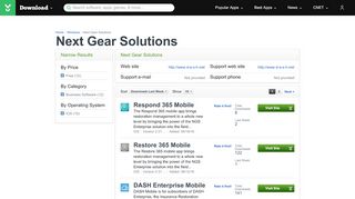 
                            12. Next Gear Solutions - Download.com