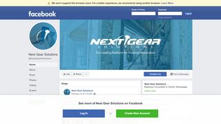 
                            8. Next Gear Solutions - Home | Facebook