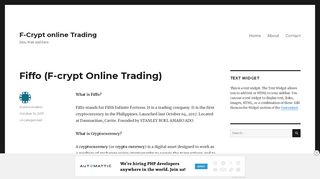 
                            12. Next Next post: Fiffo (F-crypt Online Trading)