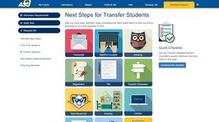 
                            10. Next Steps for Transfer Students | Angelo State University