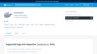 
                            9. nextcloud - Docker Hub