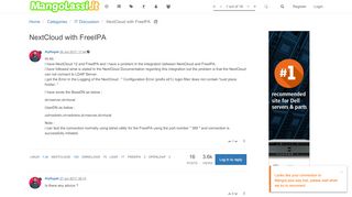 
                            13. NextCloud with FreeIPA | MangoLassi