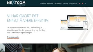 
                            1. Nextcom Evolution: CRM og ERP forretningssystem for store og små ...