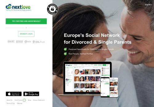 
                            5. NextLove - Europe's Leading Divorced and Single Parents Dating