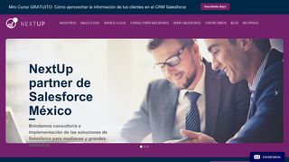 
                            10. NextUp | Implementación y Consultoria Salesforce México