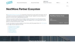 
                            2. NextWave Partner Ecosystem - Palo Alto Networks
