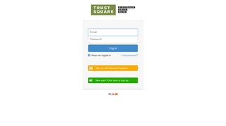 
                            3. Nexudus Spaces - Log in - Trust Square