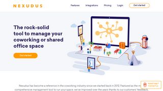 
                            2. Nexudus - the best white-label coworking software - Home