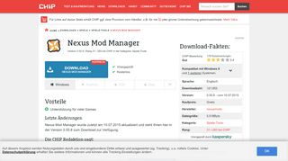 
                            8. Nexus Mod Manager Download – kostenlos – CHIP