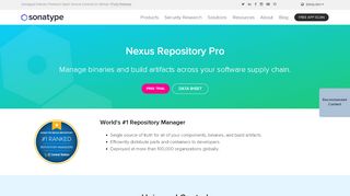 
                            5. Nexus Repository Manager - Software Component ...