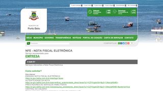 
                            12. nfe - nota fiscal eletrônica - Porto Belo