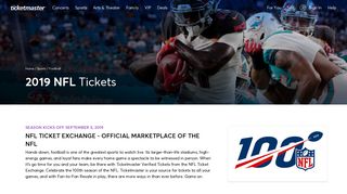 
                            5. NFL Tickets Directory - NFL.com