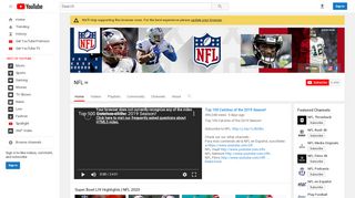 
                            11. NFL - YouTube
