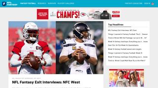 
                            1. NFL.com - Fantasy Football