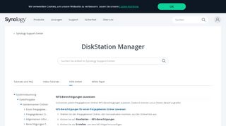 
                            2. NFS-Berechtigungen zuweisen - Synology