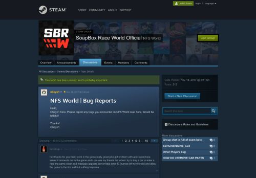 
                            4. NFS World | Bug Reports :: SoapBox Race World Official