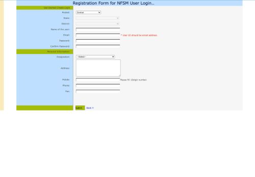 
                            5. NFSM:- secure login demo test