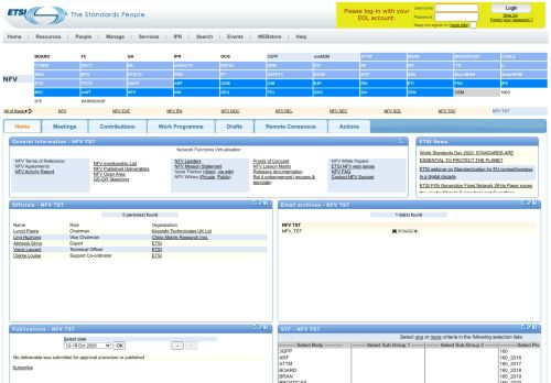 
                            6. NFV TST - ETSI Portal > TB