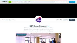 
                            12. NGA Human Resources on Vimeo