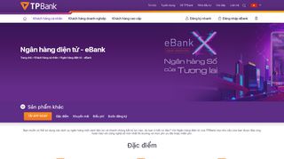
                            2. Ngân hàng điện tử - eBank | TPBank Digital