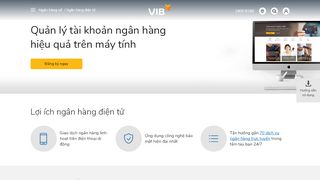 
                            2. Ngân hàng điện tử (Internet Banking) - Vib