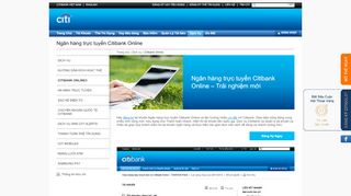 
                            2. Ngân hàng trực tuyến Citibank Online® - Citibank Việt Nam