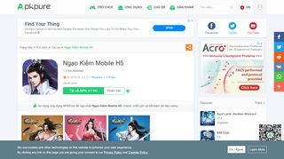 
                            13. Ngạo Kiếm Mobile H5 cho Android - Tải về APK - APKPure.com