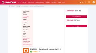 
                            8. NGOMIK - Baca Komik Indonesia 1.2.4 - JalanTikus.com