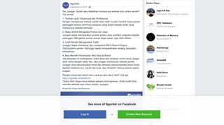 
                            9. Ngorder - Hai, juragan. Sudah tahu kelebihan mempunyai... | Facebook