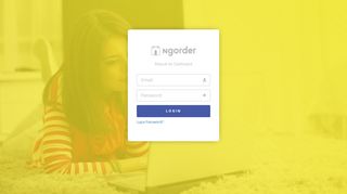 
                            6. Ngorder.id - Login ke Dashboard