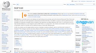 
                            12. NGP VAN - Wikipedia