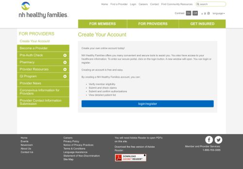 
                            9. NH Healthy Families Portal for Providers | Login | NH Healthy Families