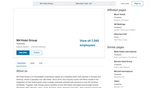 
                            9. NH Hotel Group | LinkedIn