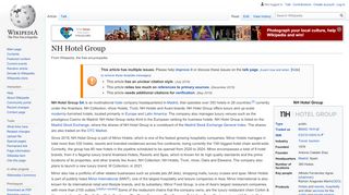 
                            9. NH Hotel Group – Wikipedia