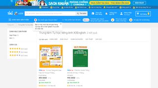 
                            13. Nhà sách Trung tâm Tự học tiếng Anh X3English - Giảm giá 20% - Tiki