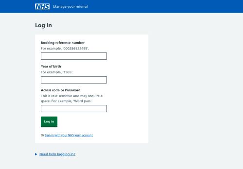 
                            3. NHS e-referral system