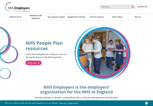 
                            5. NHS Employers: Home