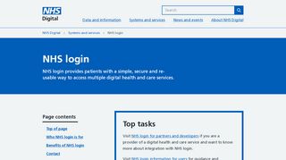 
                            4. NHS login - Health Developer Network