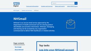 
                            8. NHSmail - NHS Digital