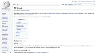 
                            11. NHS.net - Wikipedia